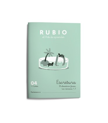 Cuaderno rubio caligrafia nº 04